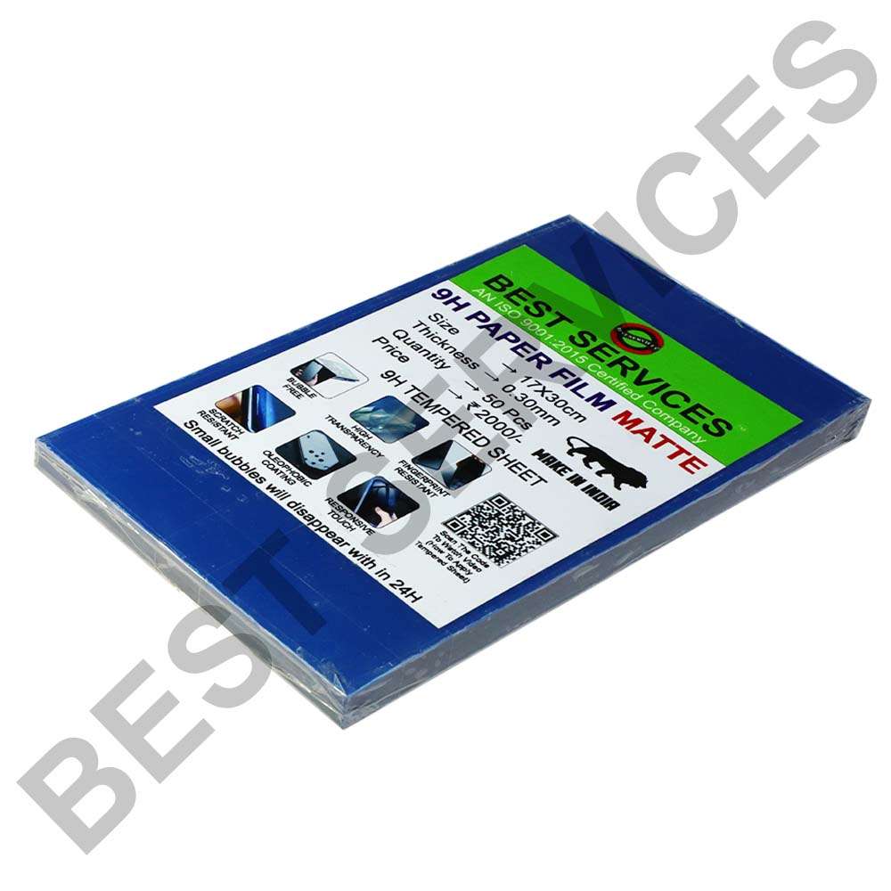 9h paper film matte (17*30cm) (pack of 50) 9h paper film matte (17*30cm) (pack of 50)