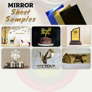 golden mirror sheet 1mm 2mm 3mm (20*30cm)